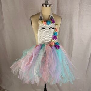 Colorful Unicorn Tutu Dress for kids 5T-6T